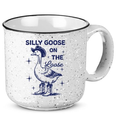 Silly Goose On The Loose Silly Goose Farm 15oz Campfire Ceramic Mug