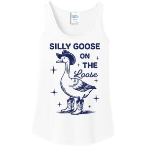 Silly Goose On The Loose Silly Goose Farm Ladies Essential Tank