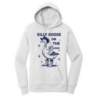 Silly Goose On The Loose Silly Goose Farm Women's Pullover Hoodie