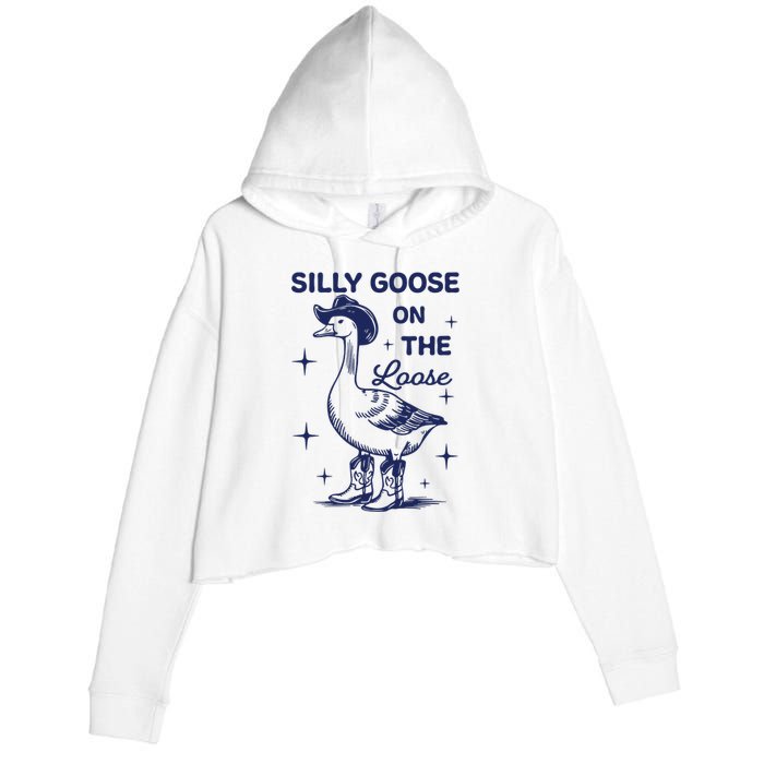 Silly Goose On The Loose Silly Goose Farm Crop Fleece Hoodie