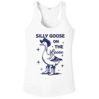 Silly Goose On The Loose Silly Goose Farm Ladies PosiCharge Competitor Racerback Tank