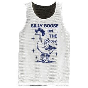 Silly Goose On The Loose Silly Goose Farm Mesh Reversible Basketball Jersey Tank