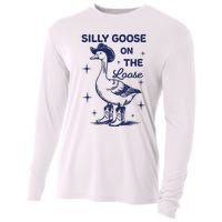 Silly Goose On The Loose Silly Goose Farm Cooling Performance Long Sleeve Crew