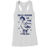 Silly Goose On The Loose Silly Goose Farm Women's Racerback Tank