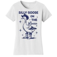 Silly Goose On The Loose Silly Goose Farm Women's T-Shirt