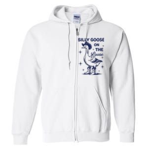 Silly Goose On The Loose Silly Goose Farm Full Zip Hoodie