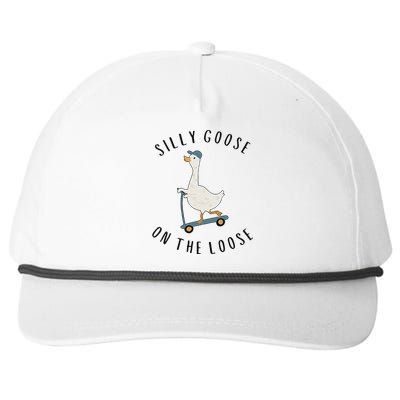 Silly Goose On The Loose Snapback Five-Panel Rope Hat