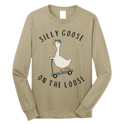 Silly Goose On The Loose Long Sleeve Shirt