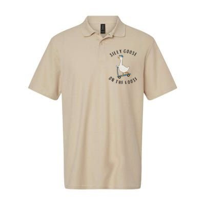 Silly Goose On The Loose Softstyle Adult Sport Polo