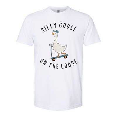 Silly Goose On The Loose Softstyle CVC T-Shirt