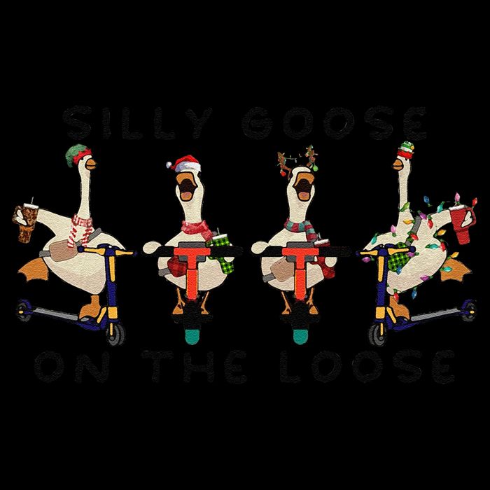 Silly Goose On The Loose Christmas Silly Goose University Funny Goose Impact Tech Backpack