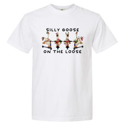 Silly Goose On The Loose Christmas Silly Goose University Funny Goose Garment-Dyed Heavyweight T-Shirt