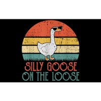 Silly Goose On The Loose Funny Saying Bumper Sticker