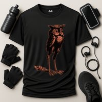 Stolas Goetic Owl Demon Prince Cooling Performance Crew T-Shirt
