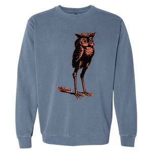 Stolas Goetic Owl Demon Prince Garment-Dyed Sweatshirt