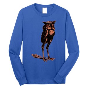 Stolas Goetic Owl Demon Prince Long Sleeve Shirt