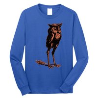 Stolas Goetic Owl Demon Prince Long Sleeve Shirt