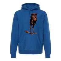 Stolas Goetic Owl Demon Prince Premium Hoodie