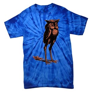 Stolas Goetic Owl Demon Prince Tie-Dye T-Shirt