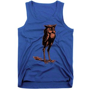 Stolas Goetic Owl Demon Prince Tank Top