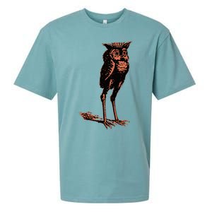 Stolas Goetic Owl Demon Prince Sueded Cloud Jersey T-Shirt