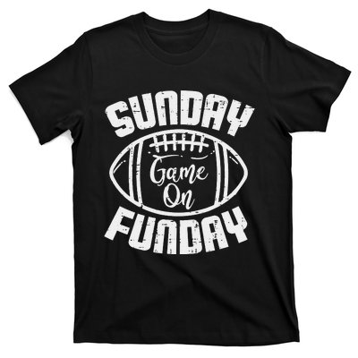 Sunday Game On Funday American Football Day T-Shirt