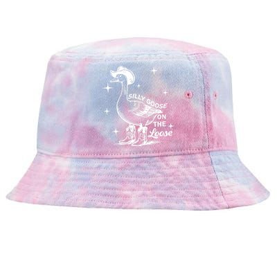 Silly Goose On The Loose Tie-Dyed Bucket Hat