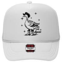 Silly Goose On The Loose High Crown Mesh Back Trucker Hat