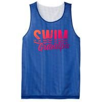 Swim Grandpa Of A Swimmer Grandfather Swimming Grandpa Gift Mesh Reversible Basketball Jersey Tank