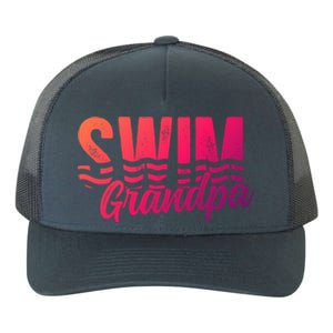 Swim Grandpa Of A Swimmer Grandfather Swimming Grandpa Gift Yupoong Adult 5-Panel Trucker Hat