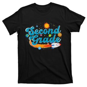 Second Grade Outer Space Solar System Planet 2nd Grade T-Shirt