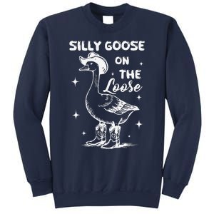 Silly Goose On The Loose Meme Funny Sweatshirt