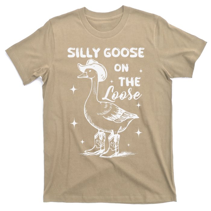 Silly Goose On The Loose Meme Funny T-Shirt