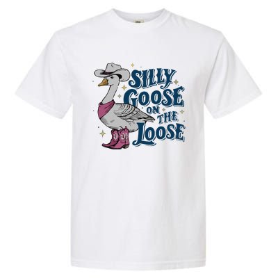 Silly Goose On The Loose Garment-Dyed Heavyweight T-Shirt