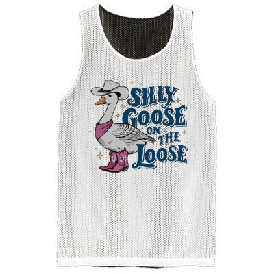 Silly Goose On The Loose Mesh Reversible Basketball Jersey Tank