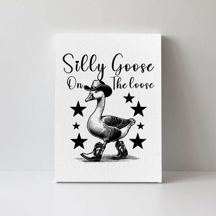 Silly Goose On The Loose Canvas