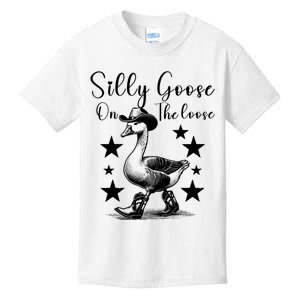 Silly Goose On The Loose Kids T-Shirt