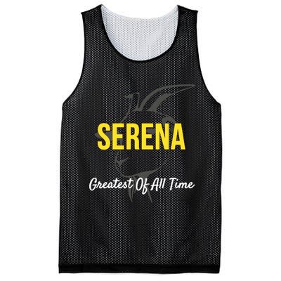 Serena Greatest Of All Time GOAT Serena Williams Professional Tennis Player Mesh Reversible Basketball Jersey Tank
