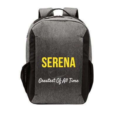 Serena Greatest Of All Time GOAT Serena Williams Professional Tennis Player Vector Backpack