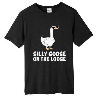 Silly Goose On The Loose Tall Fusion ChromaSoft Performance T-Shirt