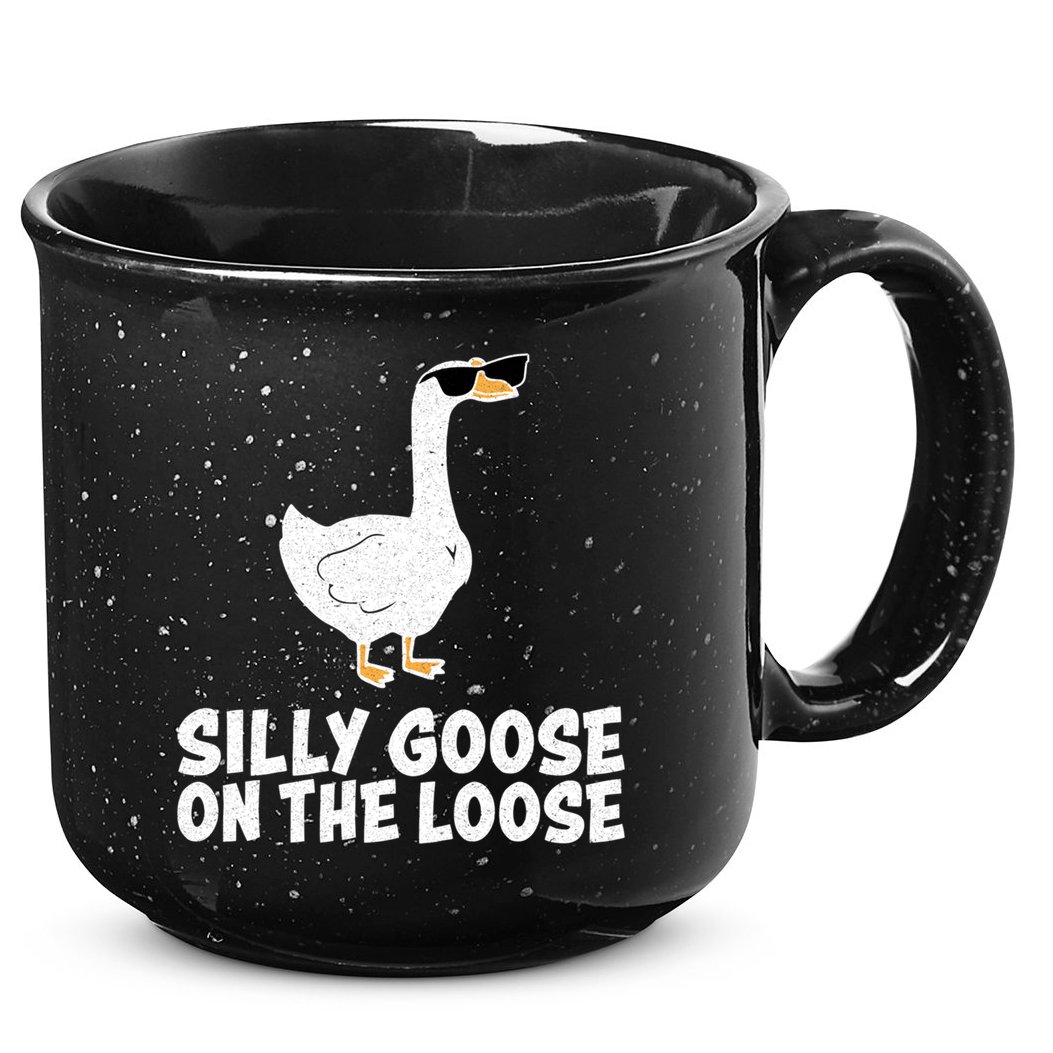 Silly Goose On The Loose 15oz Campfire Ceramic Mug