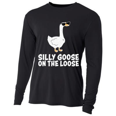 Silly Goose On The Loose Cooling Performance Long Sleeve Crew