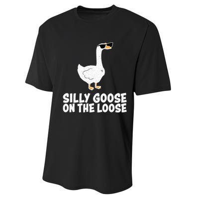 Silly Goose On The Loose Performance Sprint T-Shirt