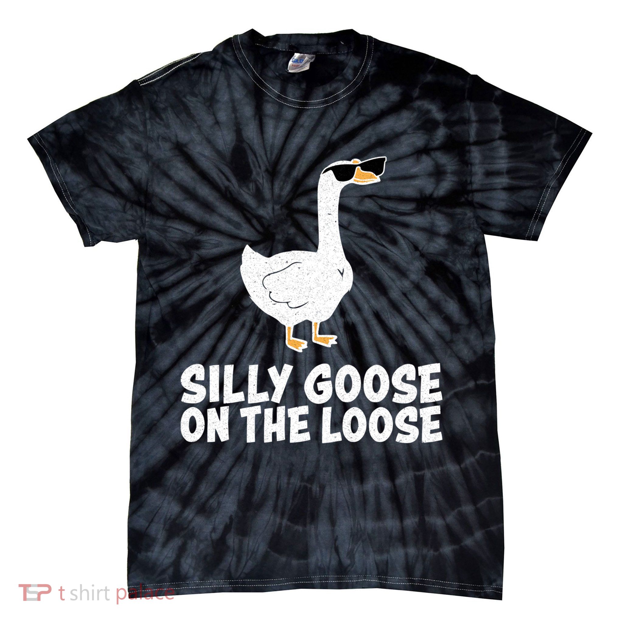 Silly Goose On The Loose Tie-Dye T-Shirt