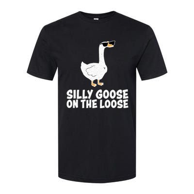 Silly Goose On The Loose Softstyle CVC T-Shirt