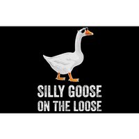 Silly Goose On The Loose Funny Goose Bumper Sticker