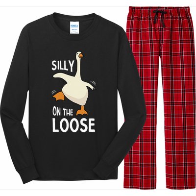 Silly Goose On The Loose Long Sleeve Pajama Set