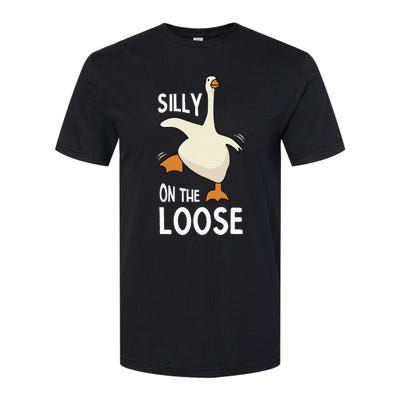 Silly Goose On The Loose Softstyle CVC T-Shirt