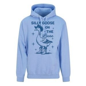 Silly Goose On The Loose Unisex Surf Hoodie