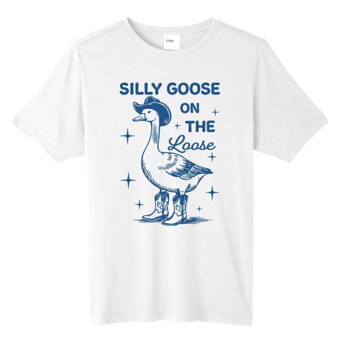 Silly Goose On The Loose Tall Fusion ChromaSoft Performance T-Shirt